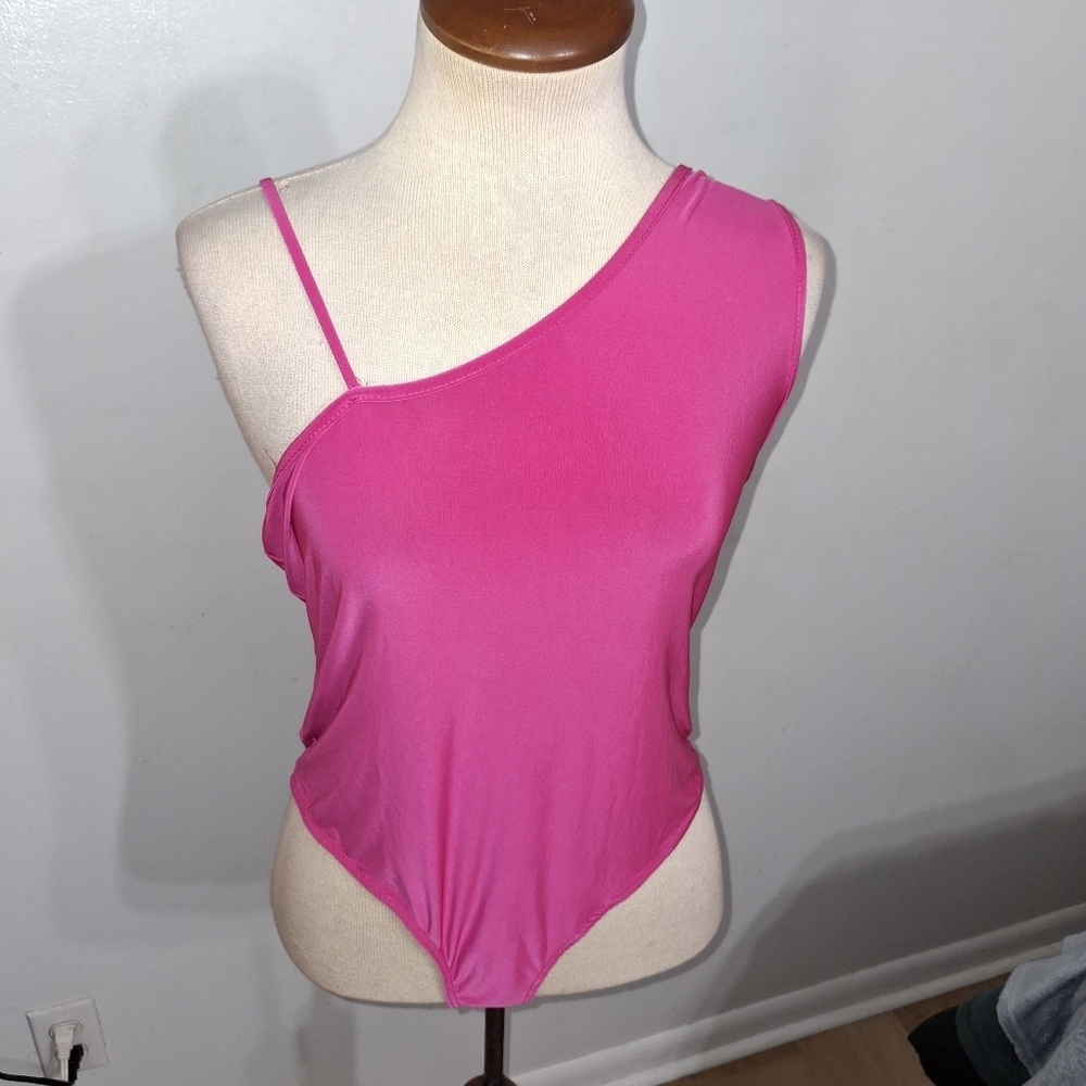 Hot PINK Hottie!! Bodysuit - W Sz XL - Picture 1 of 6